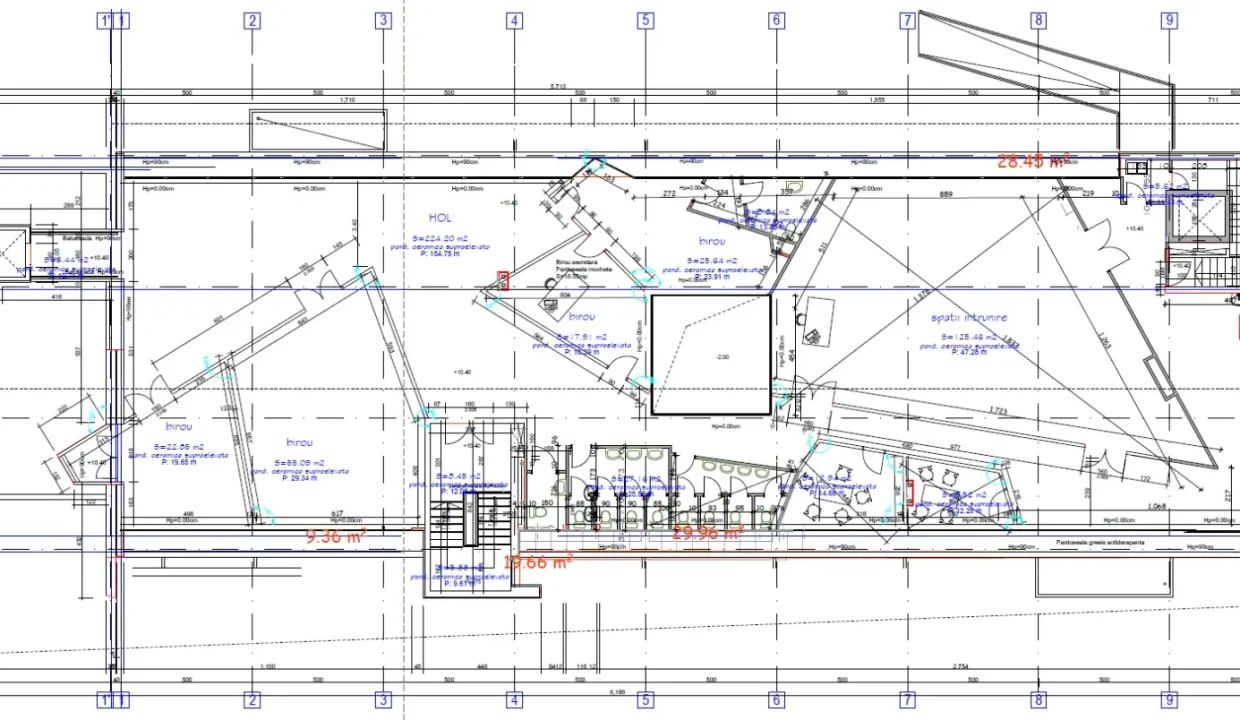 plan etaj 2