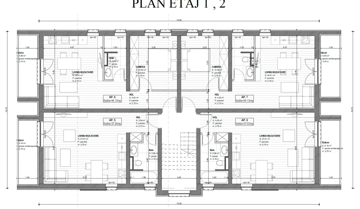 Plan Etaj 1 , 2